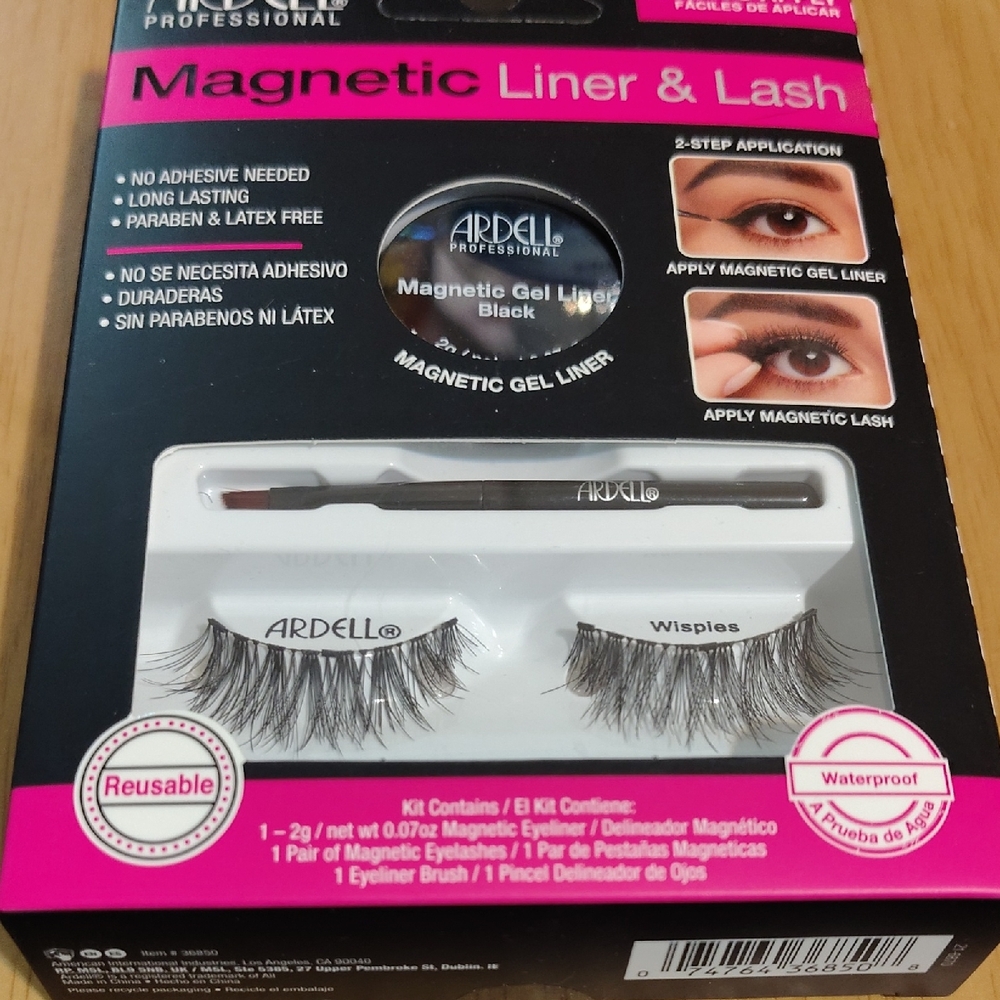 Ardell Magnetic Liner & Lash Kit - Black and Pink Packaging